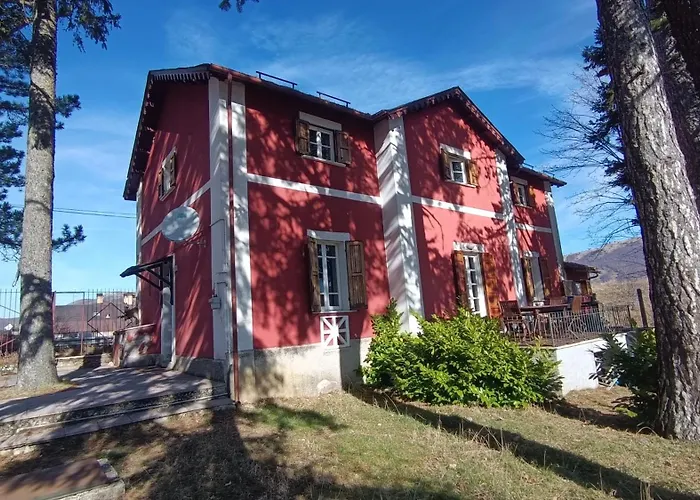 Dağ evi Antico Chalet Mini Momosa Ovindoli